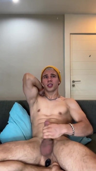 Strong Boy Jerking off