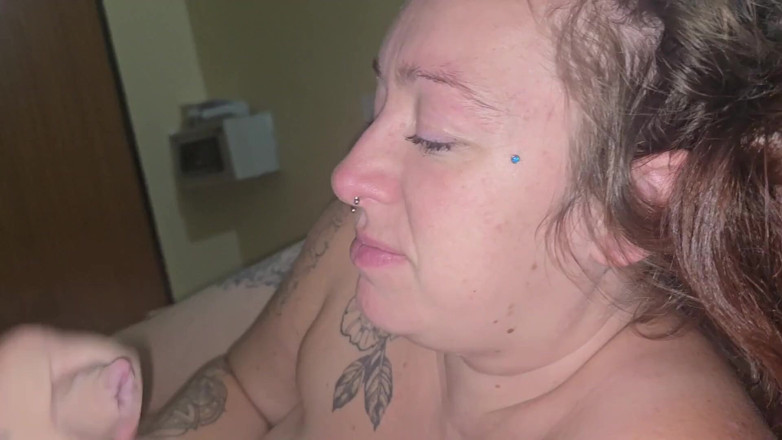 Jimbob Star Straight: Jimbob and Jade Fucking and Sloppy Blowjob with Cum on...