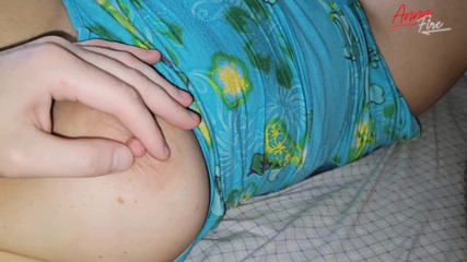 Anna Fire: Big tits stepmom helps me cum