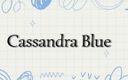 Cassandra Blue: Мастурбирую синие трусики, часть 1