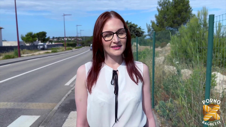 Porno Baguette: Lavyana, Naughty Redhead, Is Thirsty of Sex