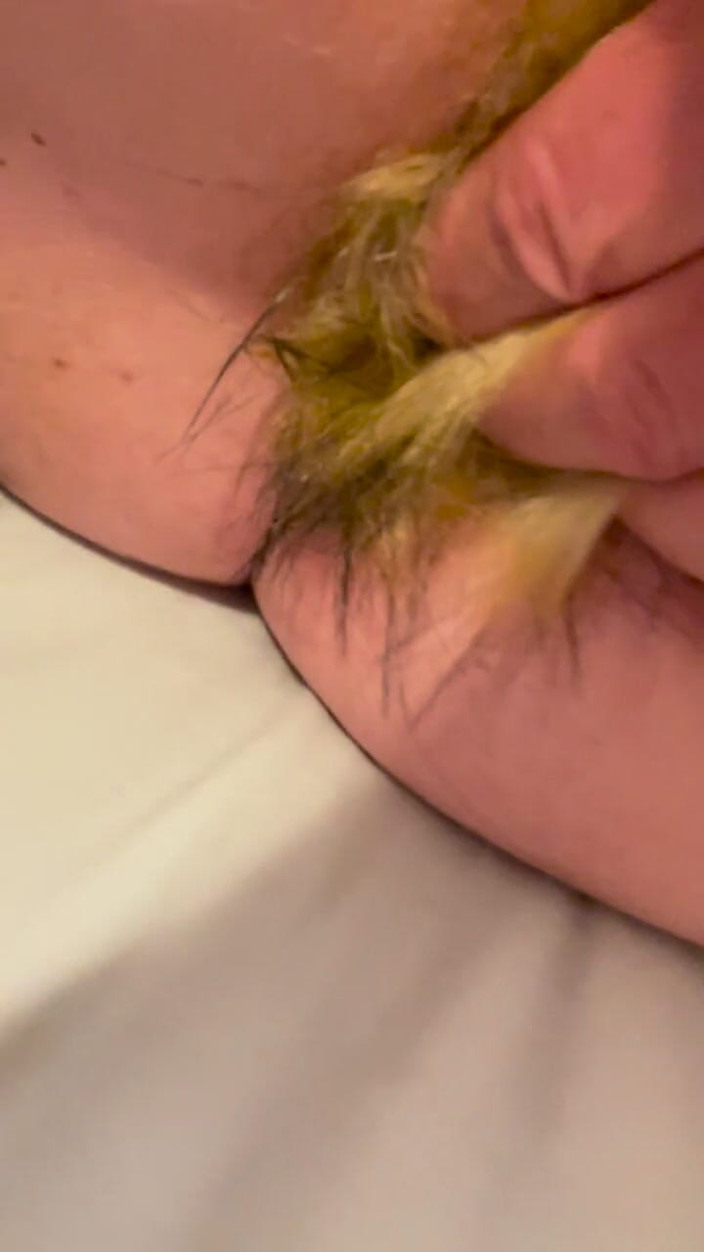 Mitchie: With the Foxtail Plug in the Ass
