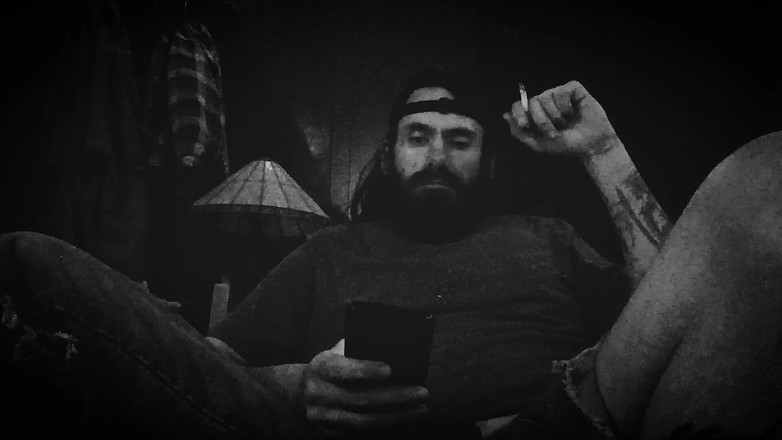 Rob Strokes: Smoking Cigarette