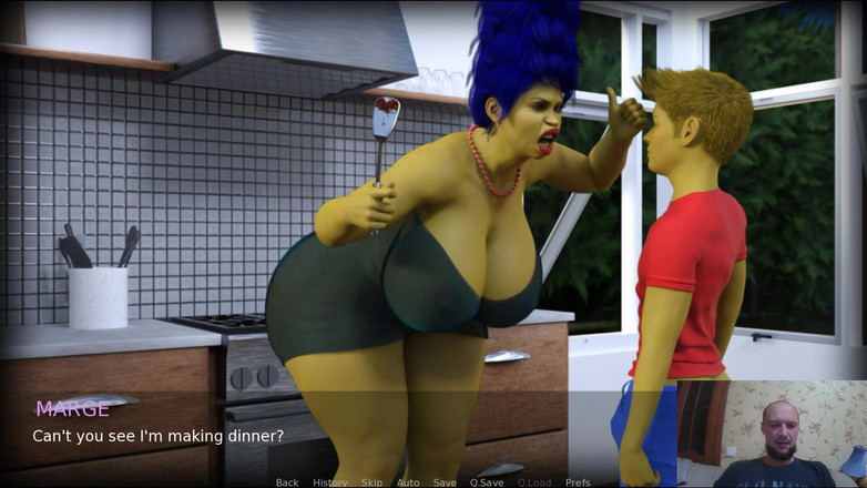 Sex game gamer: Bart and Marge Have a Great Ass Fuck in the...