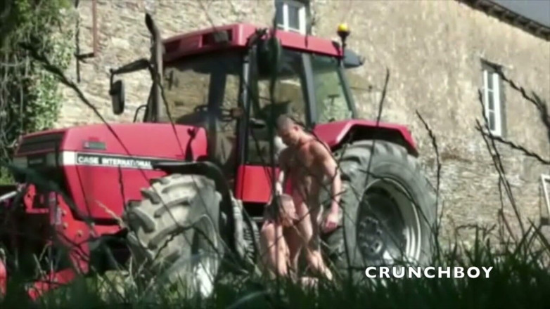 FRENCH AMATORS SEXTAPES: Etero curioso scopata all'aperto da Brice Farmer