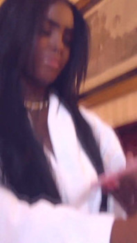 Ebony Princess Pearl Dangling