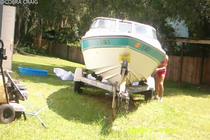 COBRA CRAIG: 9-21-26 Cobras Buffing Out The Red Neck Boat Pool Dan...