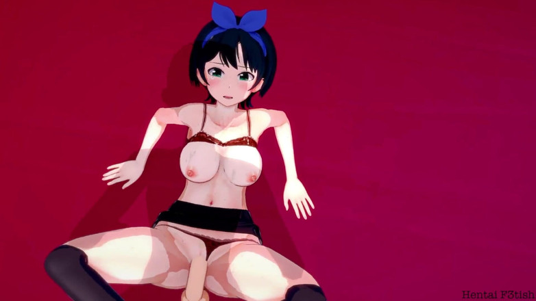 HentaiF3tish: Rental girlfriend: Ruka takes a pounding in a love hotel...