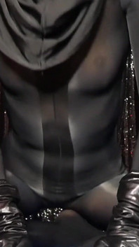 Worshipping My Encased Tits