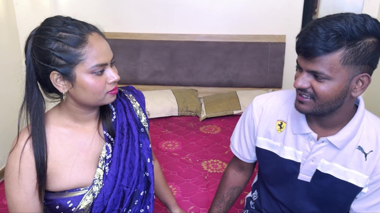 Tightmaal: Heißes desi indisches paar voller nackter hardcore-sex in dem zimmer