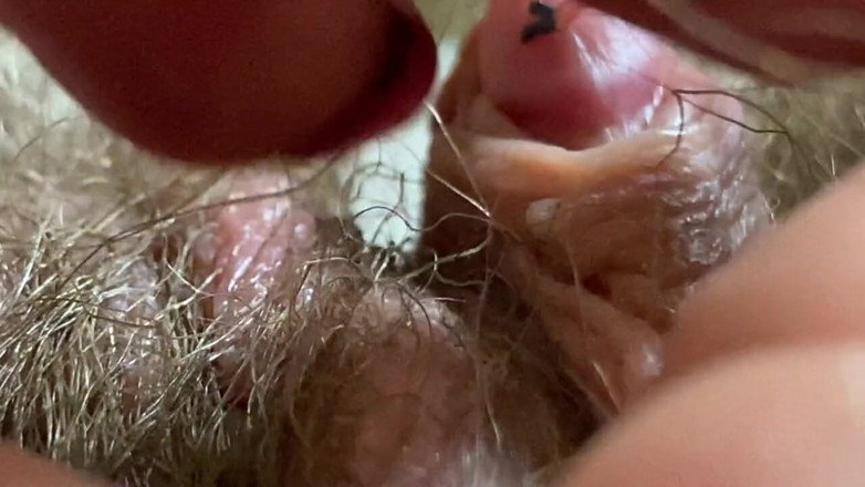 Cuteblonde666: Primo piano estremo grande clitoride vagina buco del culo bocca...