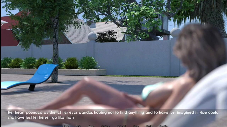 Johannes Gaming: AWAM n° 38 Sophia s'amuse toute seule à la piscine