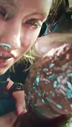 Thirsty Hot Slut Addicted to Huge Black Monster Cocks