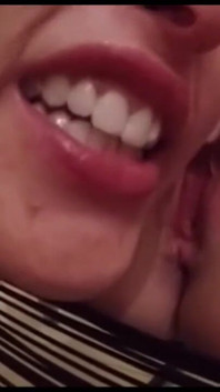Blonde lesbians big dildo penetrated in pussy