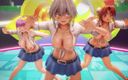 Mmd anime girls: Mmd r-18 anime kızları seksi dans eden klip 285