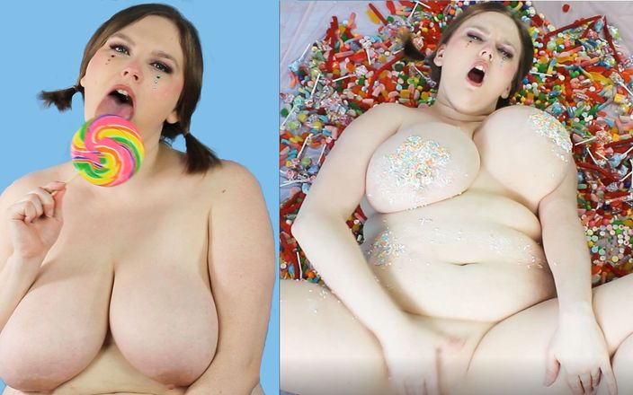 Emma Lilly clips: Сахарная лихорадка, конфетка мастурбирует