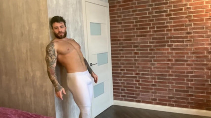 Maximus Barmin: White and pink strip dance (pt.1)