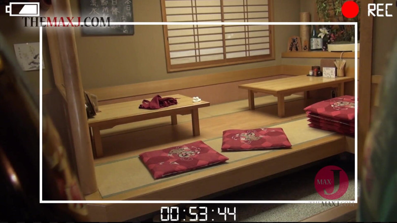 Asian happy ending: Cute Japanese waitress drains big dick - Part 2
