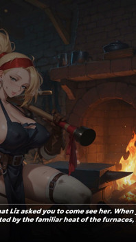 Isekai: Permainan Waifu Overlord bahagian 14 - Unlocked 3 h-adegan Liz