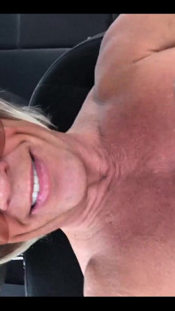 Goofing off in the Car