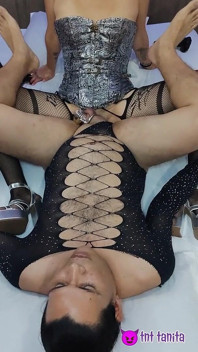 Pegging a Marido Sissy Full Video Jugamos Con Dildo Largo