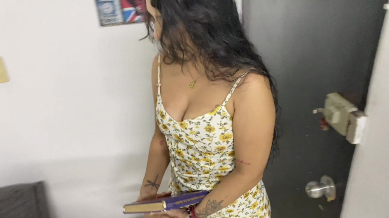Chia 369: My Towel Falls in Front of the Entire Latina Preacher! -...