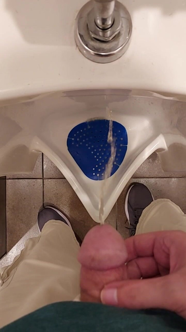 Taking a Piss at a Urinal (Cosmic Kastaway) Taking a Piss at a Urinal (Cosmic Kastaway)
