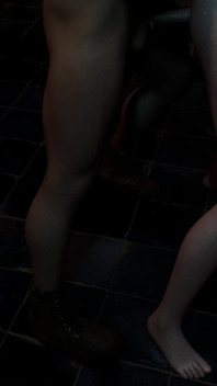 3D sexy asiática gata nua sua buceta oleada e tem orgasmo várias vezes