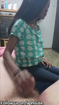 Domestic Worker Likes to Give Boss Handjobs