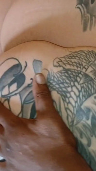 Lucky girl Inkdup - beste frucht roll up blowjob mit einem riesigen abspritzen