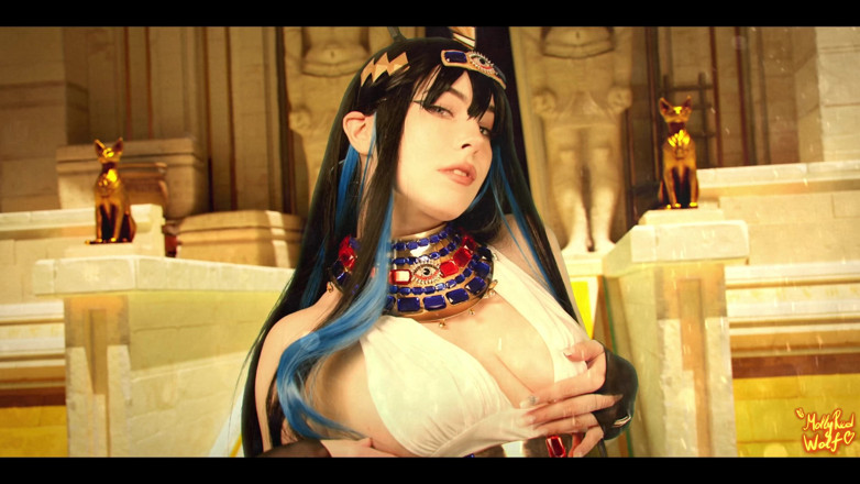 MollyRedWolf: The Goddess of the Desert mendedahkan ritual erotik kepada pengembara -...