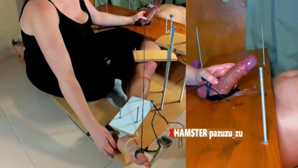 Pazuzu_zu: Femdom handjob game. If he doesn't cum I'll torment his...