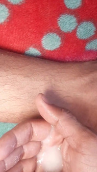 Éjaculation, grosse bite noire, branlette indienne