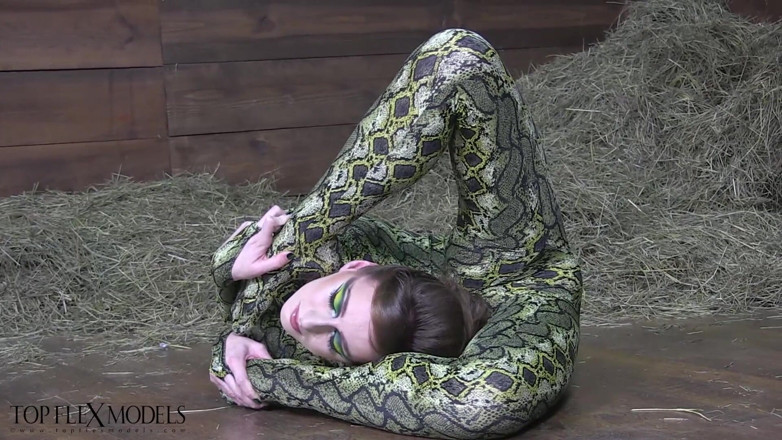Flexilady: Flexible Spandex Beauty