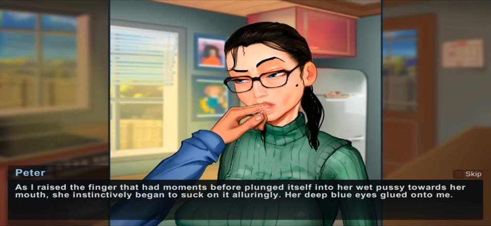 Hentai World: Taffy tales gast ruk onder tafel