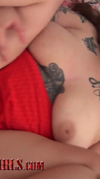 Chubby Teenage Beauty Buttplugged and Fucked Hard by Grandpa Before Massive Facial
