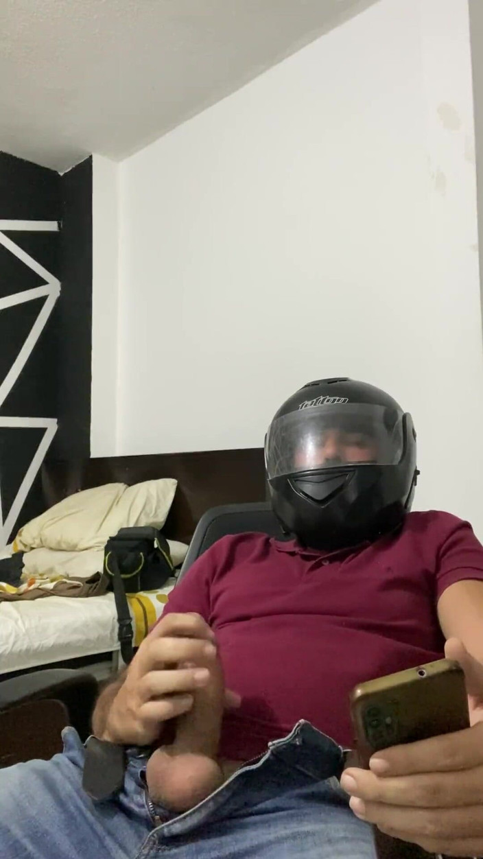 Latin mature king: Messenger se masturba para mis fotos - parte 1