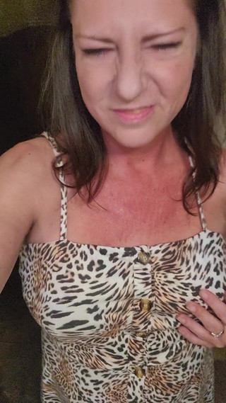 Thumbnail of Naughty MILF up to No Good Again Peeing in Bar Bathroom