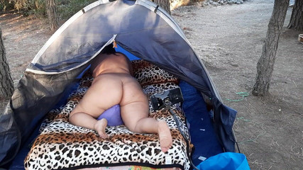 Riderqueen: Venkovní chlupatá kundička bbw