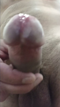 An Excited Beautiful Big Penis Flows Profusely From the Sight of a Woman’s Open Lips!