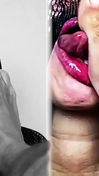 Story #10. Exclusive Foot Fetish. My Refuge Is Your Feet. Blonde MILF in a Nylon Stocking.