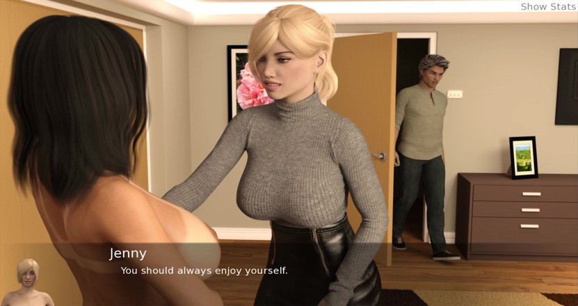 Porny Games: 자지를 빨아주는 18살 소녀