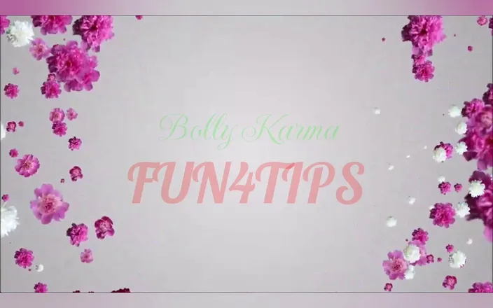 Bolly Karma: Horny MILF Is a Dirty Slut Flashing Boobs