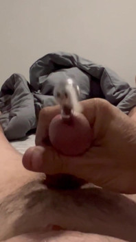 Sounding Cumshot