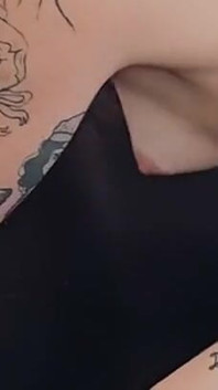 Anal Creampie with Tattooed Beauty