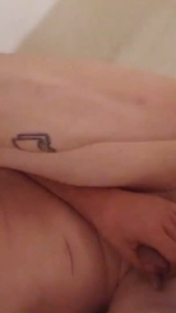Lazily Playing with Myself, Showing Messy Soles