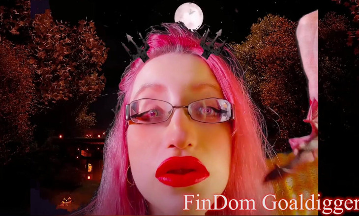 FinDom Goaldigger: Halloween decoration transformation