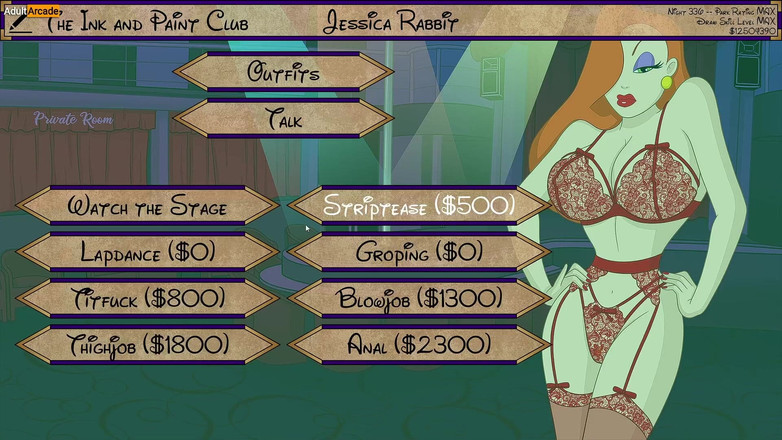 LewdArcade: Park After Dark Game Play - Coleção de animação sexual de...