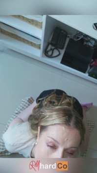 Amateur Big Facial - Emptying His Cum Filled Balls All Over My Face - Rmhardco