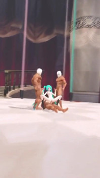 Miku Gangbang Foursome